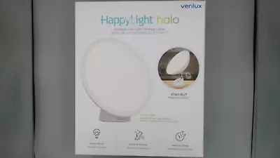 Verilux Happy Light Halo Cordless LED Therapy Lamp 10000LUX Adjustable • $39.99