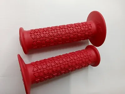 AME Round Grips Original Old School Bmx Red • $15.15