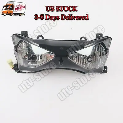 MF Front Motorcycle Headlight Headlamp Fit For Kawasaki 2003-2004 ZX6R 636 M006 • $145