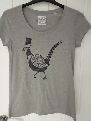 Ladies Jack Wills T Shirt Size 8 • £1.50