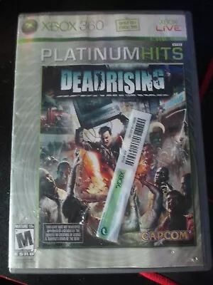 Dead Rising -- Platinum Hits Edition CIB MISPRINT (Microsoft Xbox 360 2006) • $25