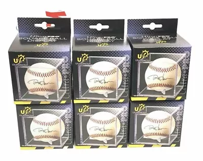 UltraPro UV Protected Square Baseball Clear Cube Ball Display - Pack Of 6 • $42.99