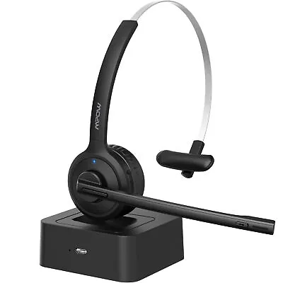£26.99 • Buy MPOW Bluetooth 5.0 Wireless Headset Headphones + Charging Dock For Skype Driver