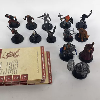 $79.95 • Buy Dungeons & Dragons Miniatures Bulk Lot 13x Figures War Of The Dragon Queen