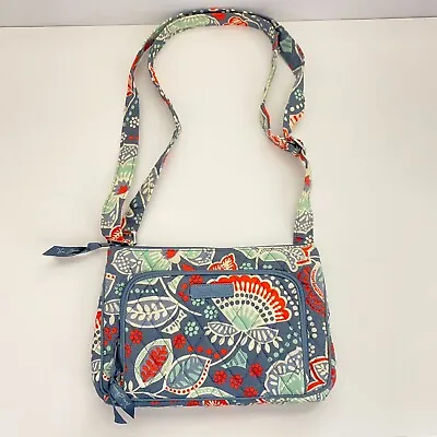 Vera Bradley Crossbody Bag Nomadic Floral Zip & Magnet Closure Adjustable Strap • $23.40