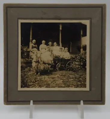 Antique Photo Goat Cart The Miniature Wagon 1913 • $11.98