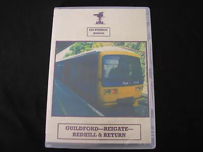 225 Studios - Guildford To Redhill & Ret- Cab Ride-Driver's Eye View-Railway-DVD • £10.99