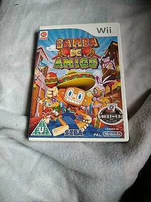 Samba De Amigo Nintendo Wii Game - With Instructions  • £0.99