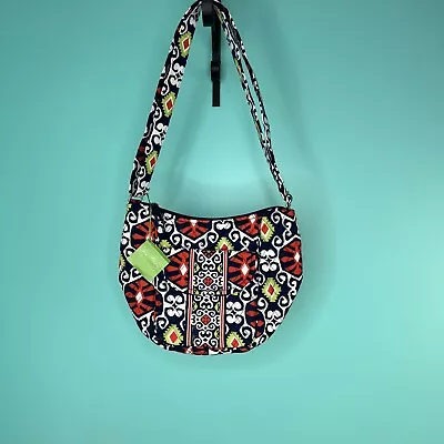 VERA BRADLEY Retired Sun Valley Floral Clare Crossbody Bag 2013 • $34.95