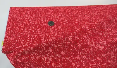 Michael Miller Quilt-craft Fabric GARDEN PINDOT Red 1 1/2 Yds (cx-1065) Last • $8.77
