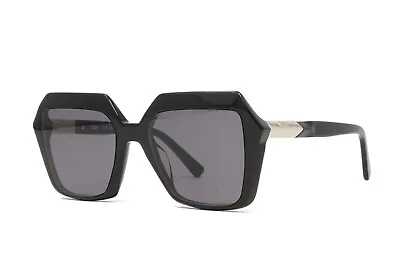 MCM Women's Square Sunglasses MCM661S 001 Black 53mm Grey Lens NEW! • $89.95