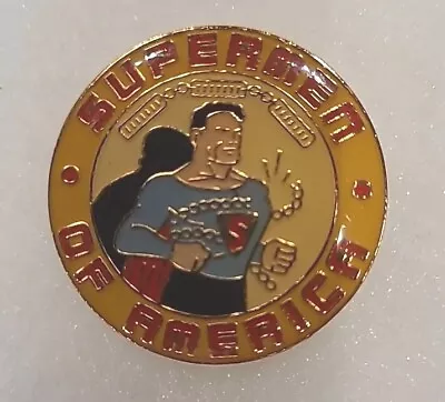 DC Comics  Superman Of America  Enamel Pin -new • $9.99