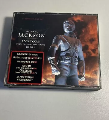 Michael Jackson - History Past Present And Future Book I - 1995 Epic 2 CD's • $13.50