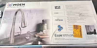 Moen 87014SRS Essie One-Handle High Arc Pulldown Kitchen Faucet - Spot Resist... • $98
