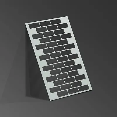 Brick Stencil Block Mylar Sheet Painting Wall Art Kids Craft 190 Micron • £3.49