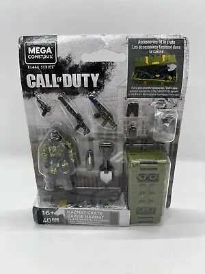 NEW Mega Construx Call Of Duty Black Series 40 Piece Hazmat Crate GYF88 • $28.65