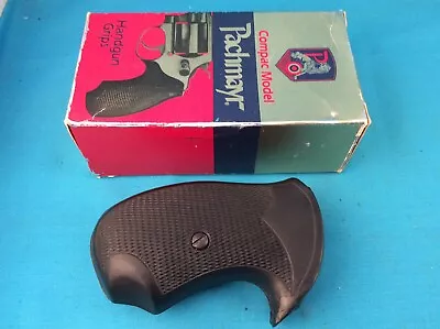 PACHMAYR Compact Rubber Grip For S&W J-Frame SQUARE Butt And Screw + Box Used • $14.99