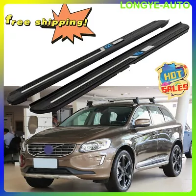 2PCS Side Steps Running Boards Fits For Volvo XC60 2013-2017 Side Nerf Bars • $329