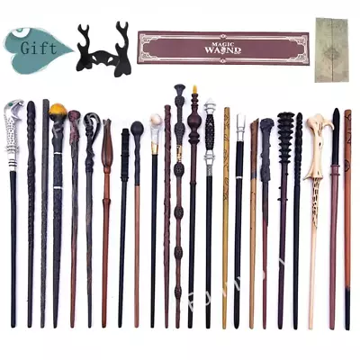 Harry Potter Metal Core Magic Wand Cosplay Hermione Granger Voldemort Gift Box • $8.72