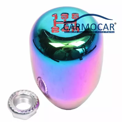 $9.97 • Buy 5 Speed Manual Aluminum Weighted Shift Knob Short Gear Shifter Knob Handle Neo 