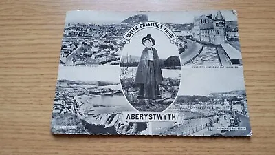Vintage Aberystwyth. Multiview Post Card Posted 1966  • £2.99