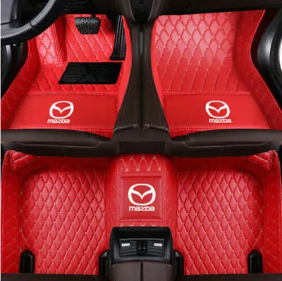 For Mazda 2 3 5 6 8 CX-3 CX-4 CX-5 CX-7 CX-8 CX-9 MX-5 Car Floor Mats Luxury • $45.92
