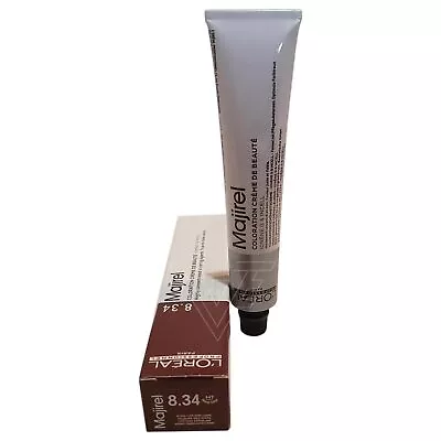 Loreal Majirel #8.34 Permanent Color Ionene G Incell Original-8.34/8GC • $13.46