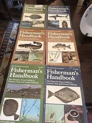 The Marshall Cavendish Fishermans Handbook Fishing 6 Issues - 1970s • £4.99