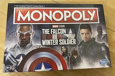 Monopoly: Marvel Studios The Falcon And The Winter Soldier Edition New & Sealed • £10.99