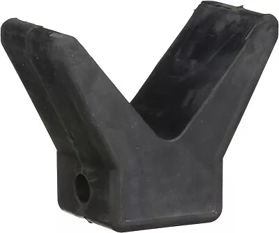 Attwood 11200-1 Boat Trailer Rubber Bow Stop V-Block Black 2-Inch By 2-Inch • $6.45