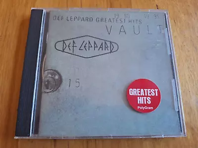 DEF LEPPARD - Vault: Greatest Hits / Best Of CD 1995 Mercury • $9.95