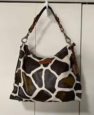 Dooney & Bourke Giraffe Print Hobo • $100