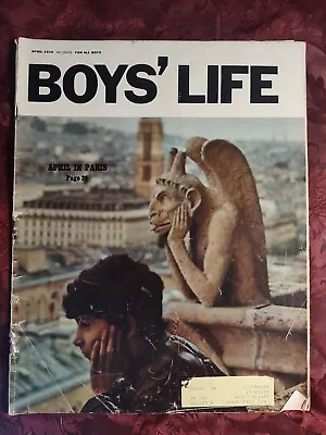 BOYS LIFE April 1970 OGDEN NASH PARIS PHILIPPE HALSMAN • $8.80