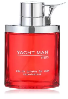 Yacht Man Red By Myrurgla 3.4 Oz EDT Cologne For Men New In Box • $12.97