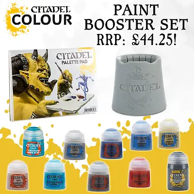 Warhammer Paint Starter Booster Set Collection Citadel - £44.25 RRP **30% OFF** • £28.99