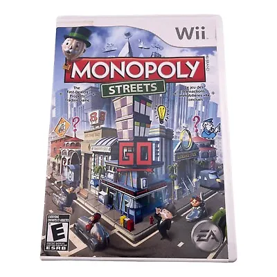 Monopoly Streets - Nintendo Wii Case And Disc Only ML224 • $20.53