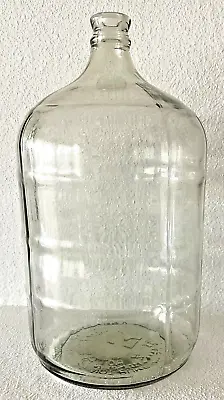 5 Gallon (19.1L) Clear Glass Water Jug Bottle Made In Mexico Beer Wine Coin Jar • $65.44