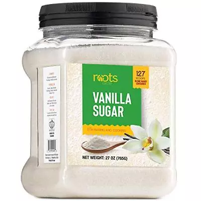 Roots Circle Vanilla Sugar For Baking | For Chefs Home Cooking Coffee Cock... • $19.92