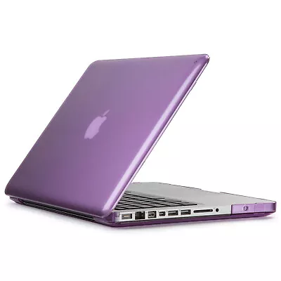 MacBook Pro 13 Hardshell Hard Shell Case Cover Transparent Clear Protect PURPLE • $9.99