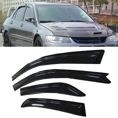 4pcs For 2002-2006 Mitsubishi Lancer Sun Rain Guard Vent Shade Window Visors • $33.28