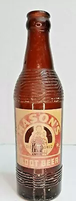 1949 Mason's Old Fashion Root Beer Bottle 10 Oz. Chicago Ill • $8.95