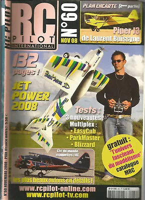 Rc Pilot N°60 Plan   Piper J3  Part 2 / Easycub / Parkmaster / Blizzard • $4.26