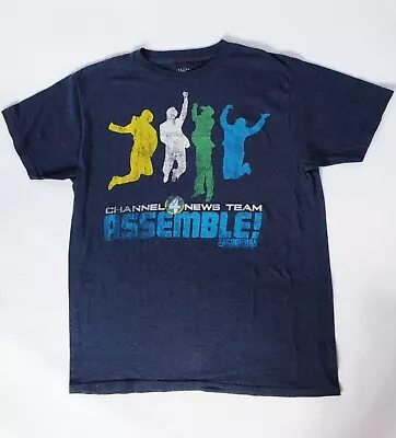 Paramount Men's Size Medium Blue Short Sleeve Anchorman T-Shirt FREE SHIPPING  • $13.99
