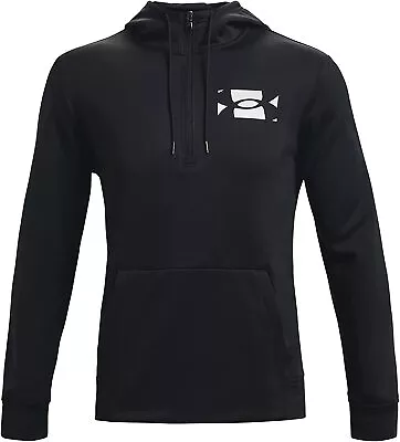 Mens Under Armour UA Wordmark Fleece Sweatshirt Jacket Hoody New • $30.02