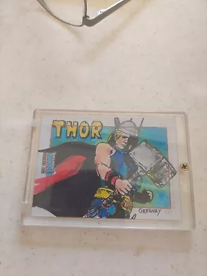 Marvel Bronze Age Sketchafex Sketch Card Thor Rittenhouse Archives  • $114.99