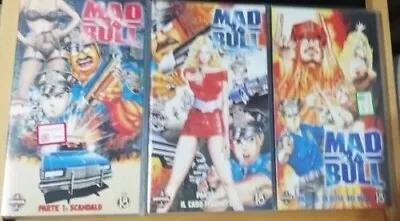 LOT VHS MAD BULL 34 Oav ANIME HARD USA NEW YORK POLICE ACTION PULP MANGA SEINEN • $89.99