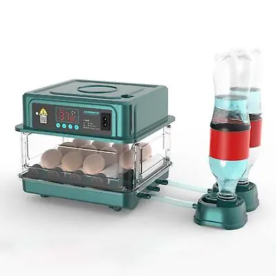 Automatic Intelligent Egg Incubator Hatching Eggs For Duck Birds Quail • £47.79