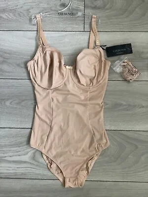 **size 32dd BrÛlÉe Bodysuit From Charnos 1206270 Superfit & Hourglass Bnwt** • £19.99