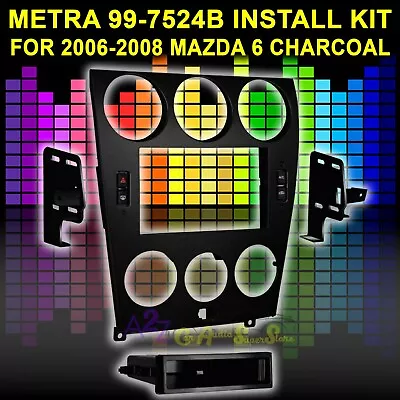 Metra 99-7524b Double And Iso Din Radio Installation Kit For 2006-2008 Mazda 6 • $228.88