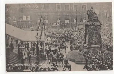 £9.75 • Buy Leeds Royal Visit 1908 Arrival At City Hall Yorkshire Vintage Postcard 685c